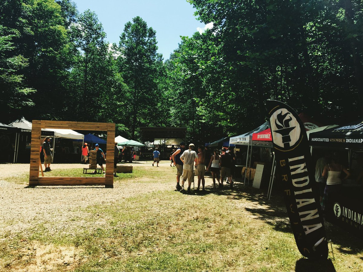 IndianaCityBeer's tweet photo. #TBT to the beauty that is Brown County and Indiana beer last weekend at @GnawBrew . https://t.co/MgeaPAmgoi