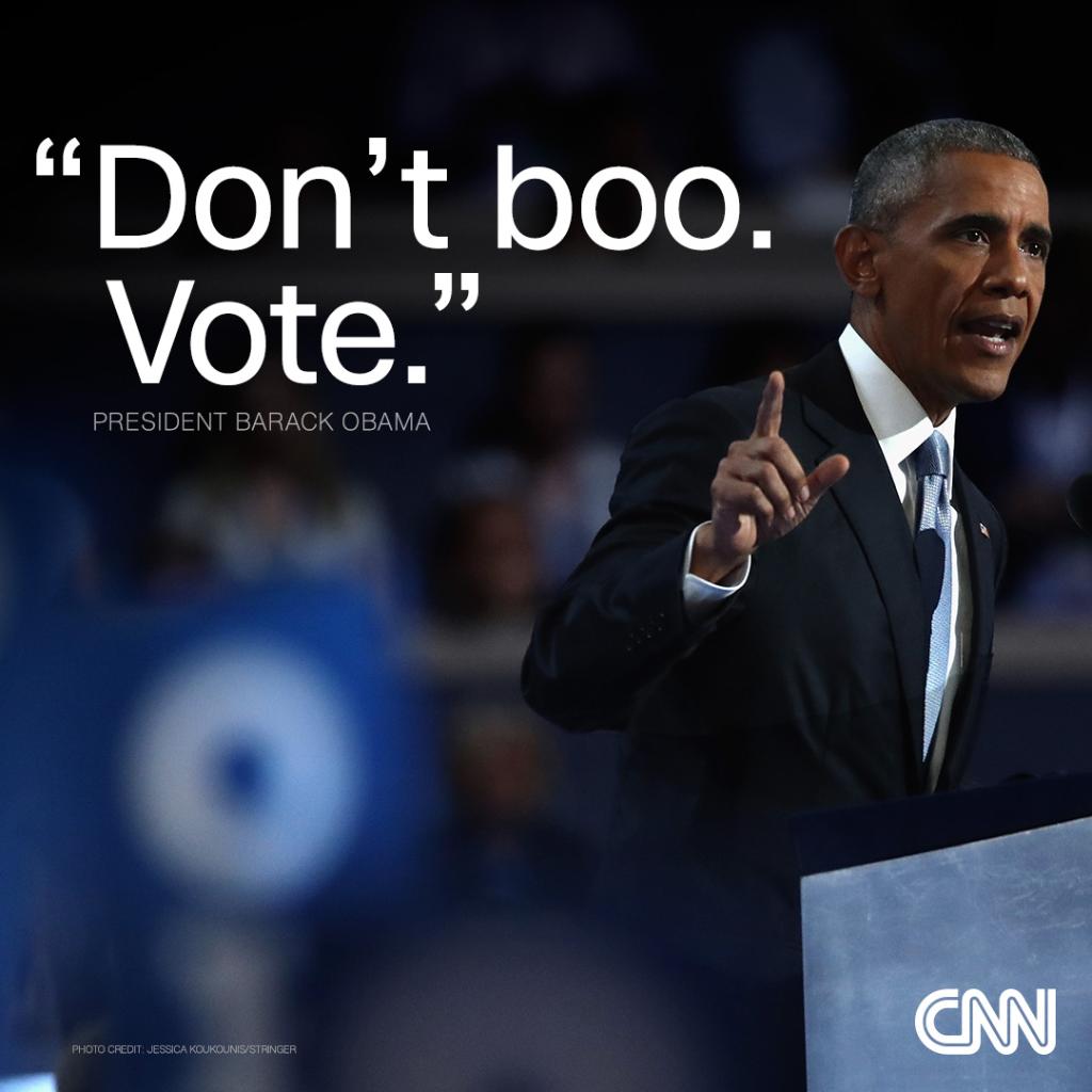 cnni's tweet image. Watch President Barack Obama's entire #DemConvention speech cnn.it/2a7uBFd #DemsInPhilly