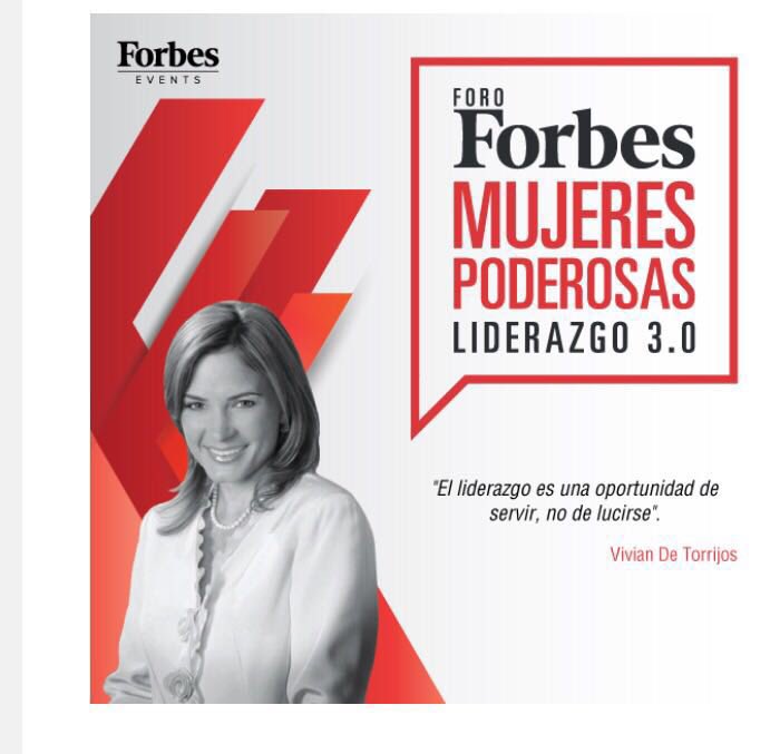 FlorTorrijos's tweet photo. Nuestra primera dama @VivianTorrijos representando a la mujer Panameña en @Forbes #ForoMujeresPoderosas https://t.co/DU3XcA2NJA
