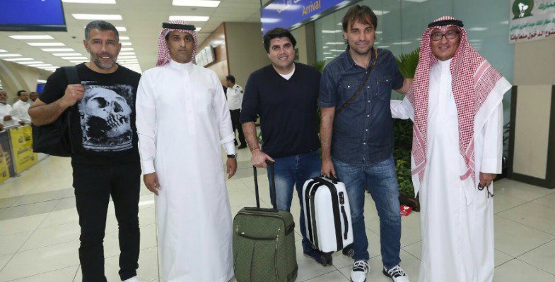 TNTSportsCL's tweet photo. Al Ittihad recibió a José Luis Sierra en Arabia https://t.co/BUrx7hUc95 https://t.co/BZtHerJ7OH