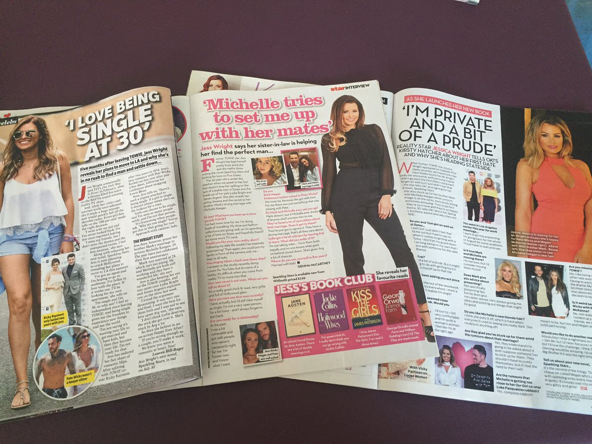 _celebritease's tweet photo. Fab coverage for #SparklingStars @MissJessWright_ in @OK_Magazine@star_magazine @RevealMag Grab your copy today! https://t.co/w3TOv6fvoC