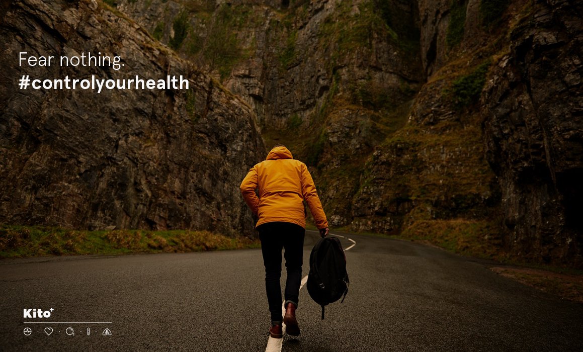 getkito's tweet photo. With Kito+ by your side, you fear nothing
#controlyourhealth:https://t.co/ucP9raASaN
#healthtech #IoT #digitalhealth https://t.co/4gkit60uNN