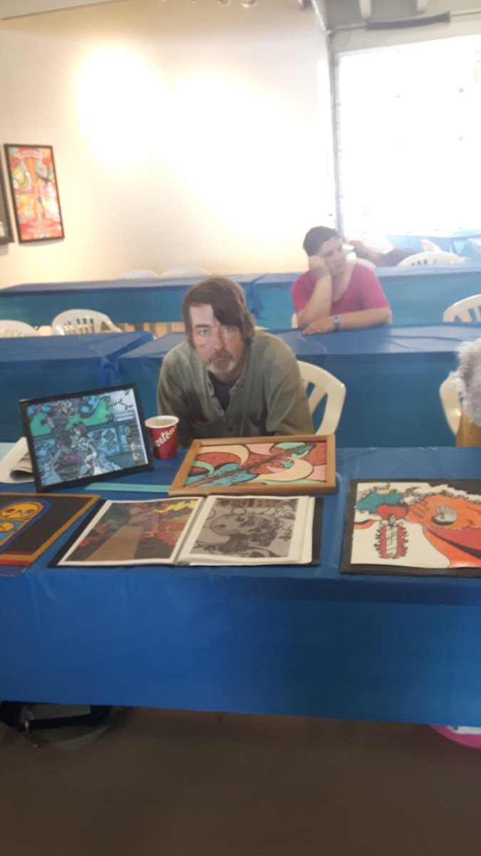 CMHAHalDart's tweet photo. Another great Art of Disability Festival Thanks #ILNS #creativity #community https://t.co/R2CmUW9HfM