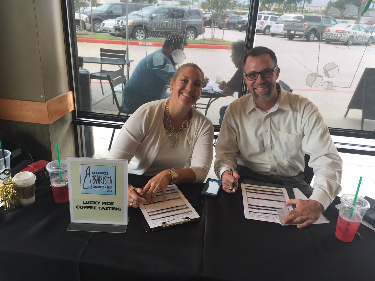 natekovach's tweet photo. The A62 Barista Championship has begun!  Congrats to our competitors! #tobeapartner #starbuckschampion https://t.co/S0KqZqei5a