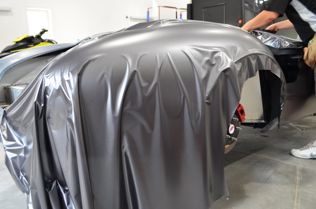 ProWraps_ca's tweet photo. Almost half way done our #supersecret project! #WrapYourRide #3MWraps #1080Wraps https://t.co/7WdZQxzWaC
