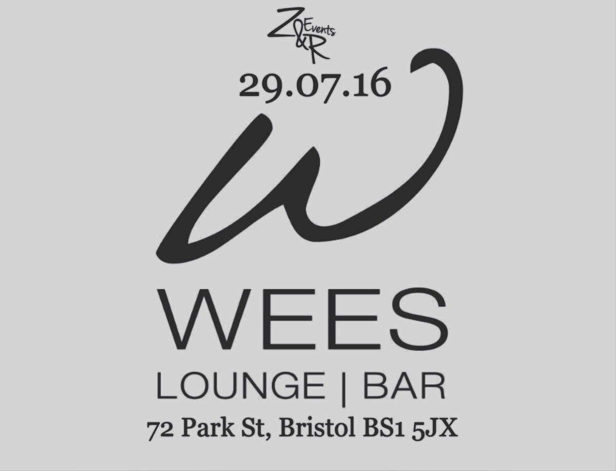 ZiggiWatkins11's tweet photo. Join @ZandREvents and @BristolOut as we team up @wees_shisha to bring you #HelloPayDayFriday &amp; #TheShishaGardenParty https://t.co/wVwVx6m7Fy