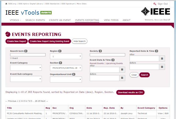 IEEE vTools Meetings is now known as IEEE vTools Events: events.vtools.ieee.org