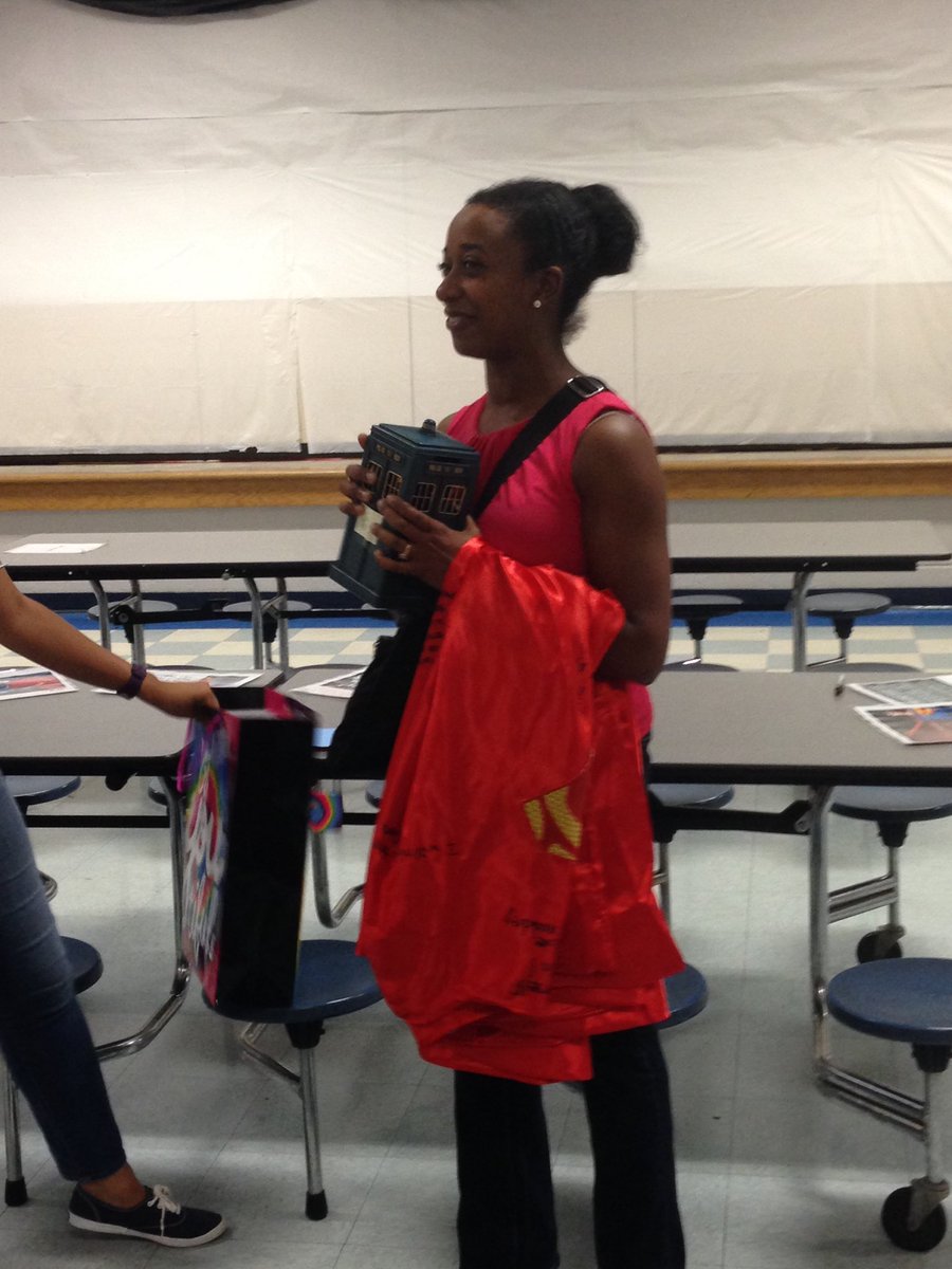 LenardITC's tweet photo. Our AMAZING AP is leaving us! Gonna miss her! #superwoman #rpsbwes @RPS_Schools https://t.co/AAHKYSYPiy
