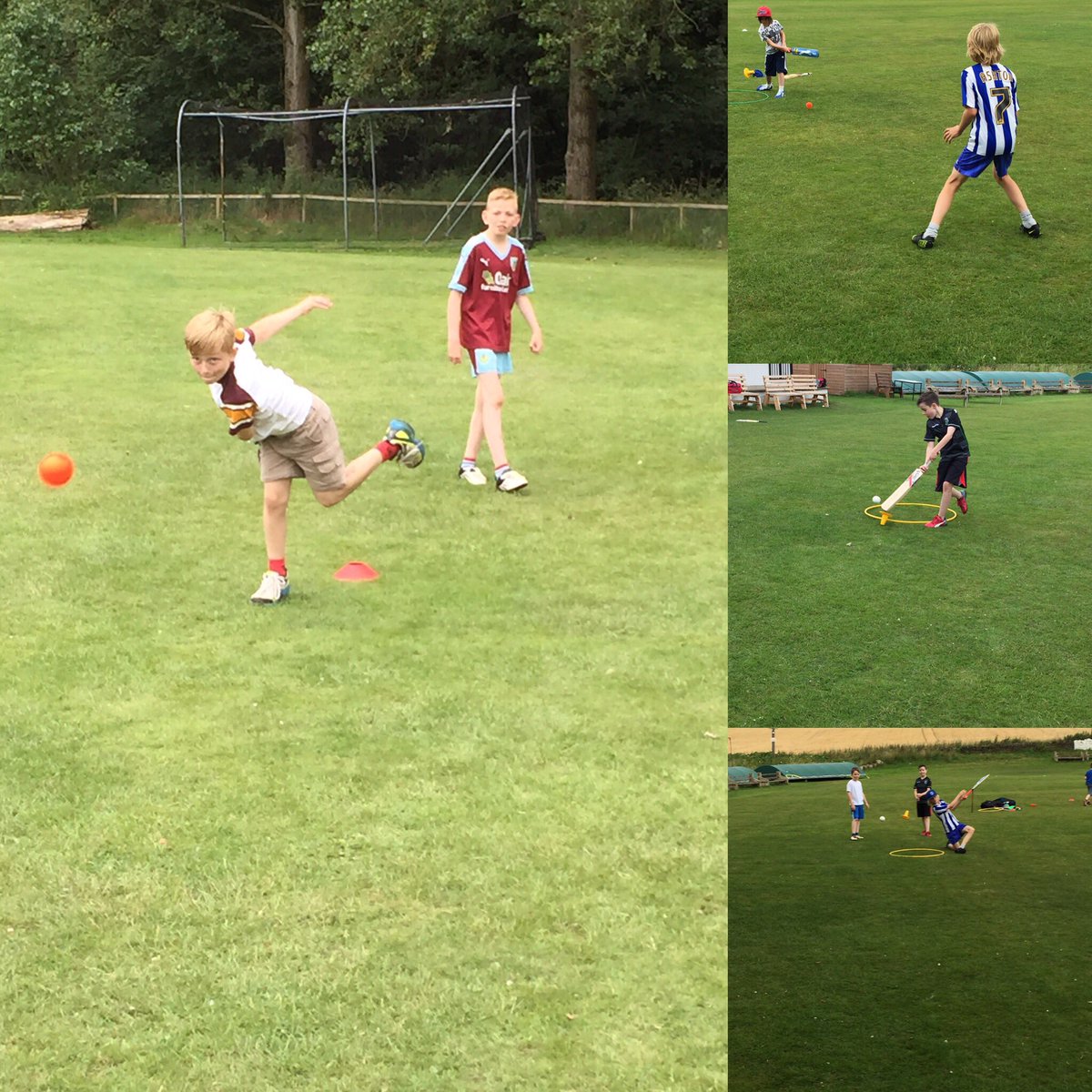 onpointsportsco's tweet photo. Just selection of the fun we are having on camp this week #cricket #summercamp #penistone #barnsley #southyorkshire https://t.co/NUAMcFtkt9