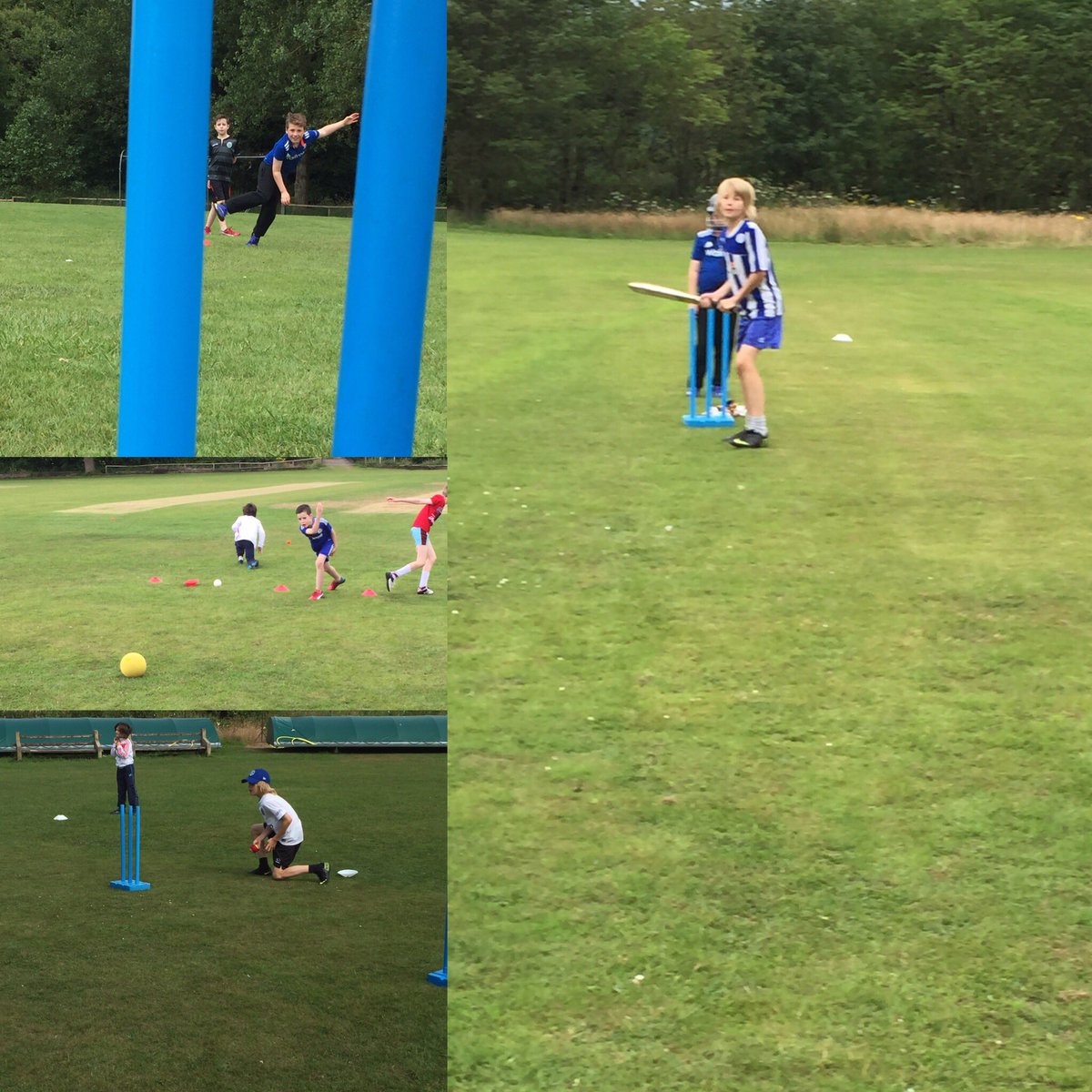 onpointsportsco's tweet photo. Just selection of the fun we are having on camp this week #cricket #summercamp #penistone #barnsley #southyorkshire https://t.co/NUAMcFtkt9