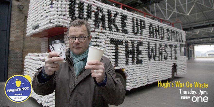 hubbubUK's tweet photo. Tune into @BBCOne @HughsWaronWaste 9pm this evening - exploring why it is we waste so much #wastenot #waronwaste https://t.co/UpHtM53WKx