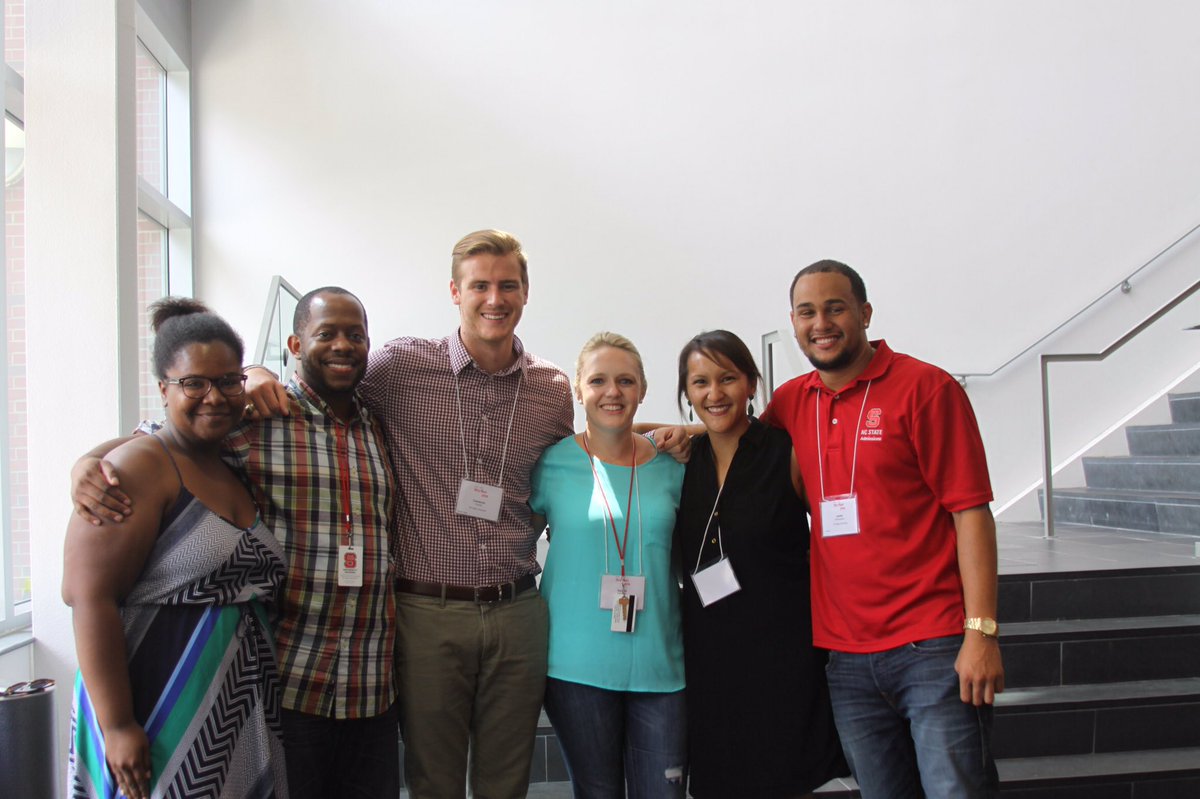applyncstate's tweet photo. The NC State admissions team is ready for the new application cycle after a very successful #DryRun16! @SACACDryRun https://t.co/jzn5QAJu8I