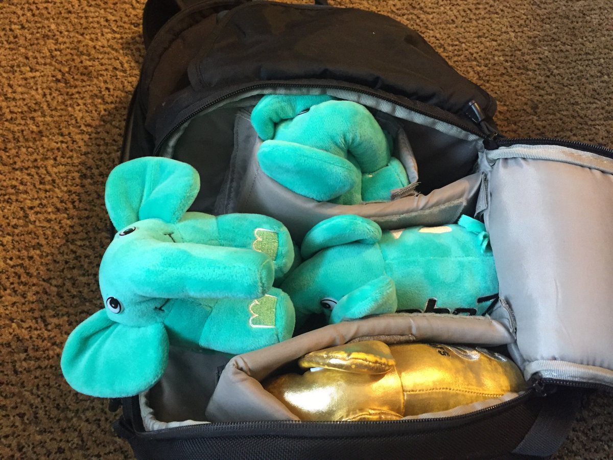 GelePHPant's tweet image. Goodbye my brothers!  Have fun in your new families!  #Laracon