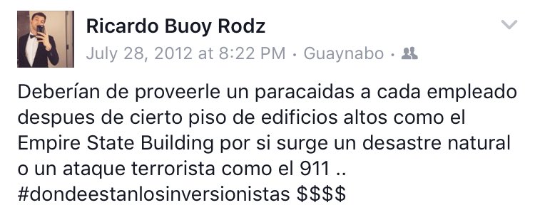 buuoy's tweet photo. Yo me impresiono conmigo mismo 😂 #DondeEstánLosInversionistas https://t.co/4QQaBFN1dX