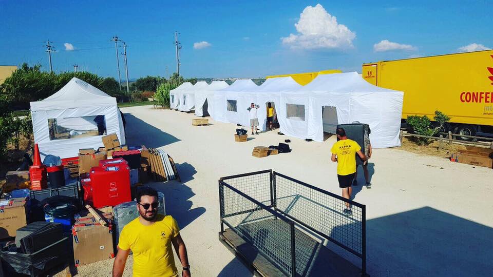 AlphaCrewLtd's tweet photo. #teamwork #team #alphacrew #corporateevents #corporate #ateam #sunny #festival #eventsetting #hardwork #hardworker https://t.co/45AVcQFruK