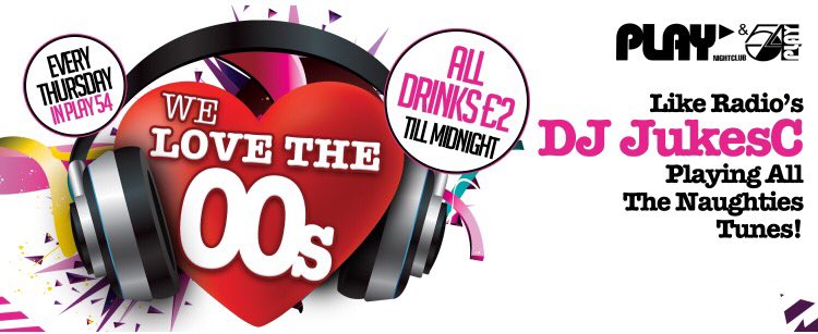 djjukesc's tweet photo. Back in #Play54 @PlayHereford tonight for #WeLove00s #ILikeThursdays #Hereford #PNH https://t.co/HOvpWrHk61