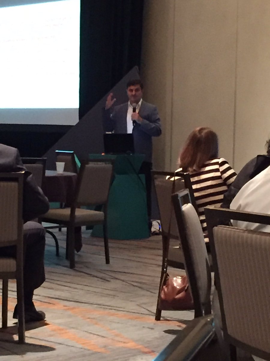 Mr.Baskurt presenting the history of PBIS #harmonyleads16