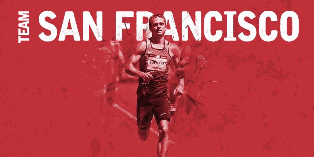 Excited to be back in Eugene for the #SummerSeries Catch my race tomorrow @ 8 PST on @ESPN #TeamSanFran #NikeRunning
