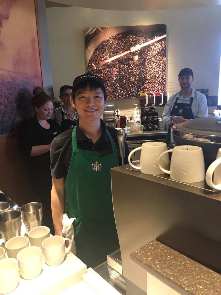 natekovach's tweet photo. A62 Barista Championship!#tobeapartner https://t.co/DS71J8sNdM