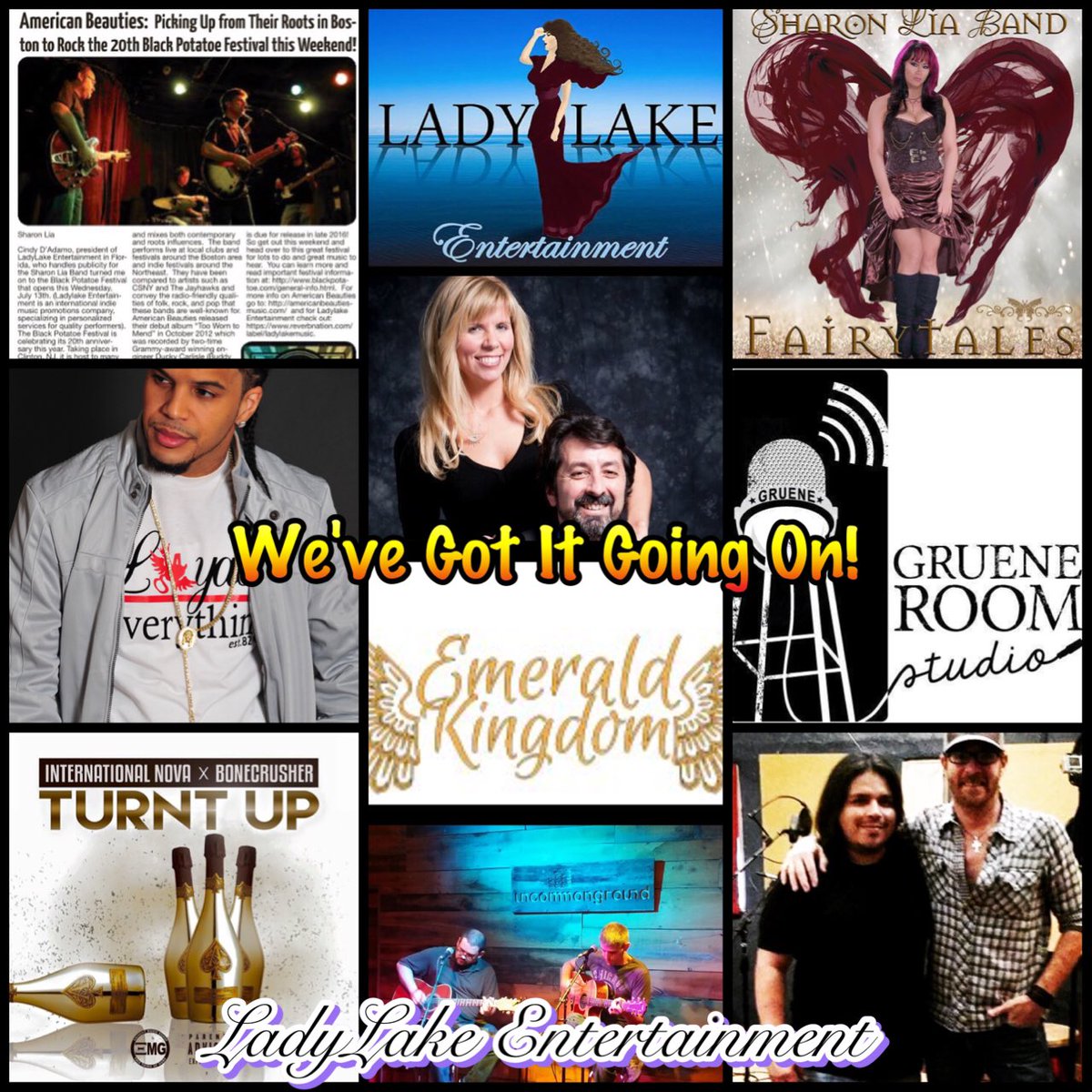 LadyLakeMusic's tweet photo. 💯👑🎵 The latest at #LadyLake!
#concert #NewRelease #radio #charity #tour #Boston #Chicago #NYC #Texas #indie #music https://t.co/hrxUufIeLG