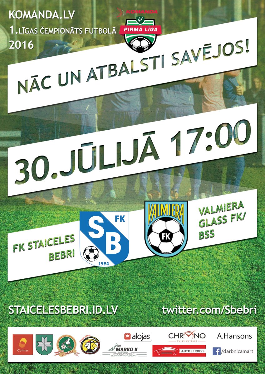 FK STAICELES BEBRI (@sbebri) on Twitter photo 