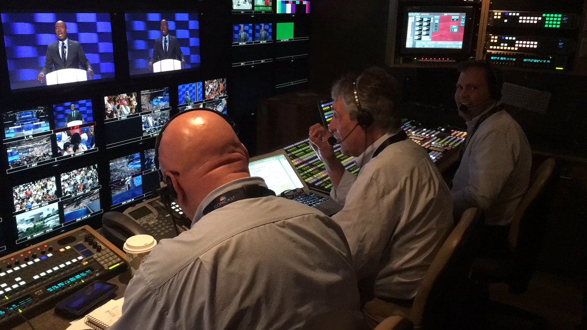 duxblairwitch74's tweet photo. Went to see @TVDirectorJoe at work #highpointdem https://t.co/bVuW4cXXV5