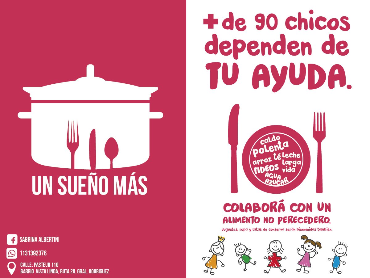 Les compartimos esta iniciativa de unos amigos para ayudar al Merendero y Comedor Un Sueño Más
#HeroeSolidario
