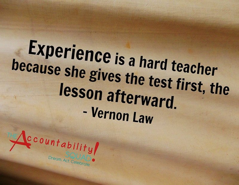 debbieogrady's tweet photo. Experience teaches so much.  #Accountability https://t.co/CExheMVGmN