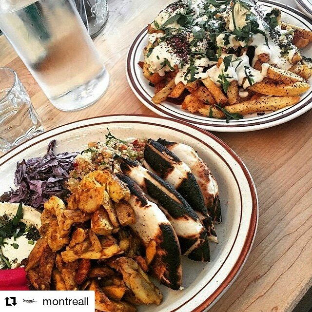 Come find the <a href="/sumacrestaurant/">Sumac Restaurant</a> on <a href="/RealFoodApp/">RealFood App</a> and taste their delicious hummus fries!! 😄😄😄 #hummusislife