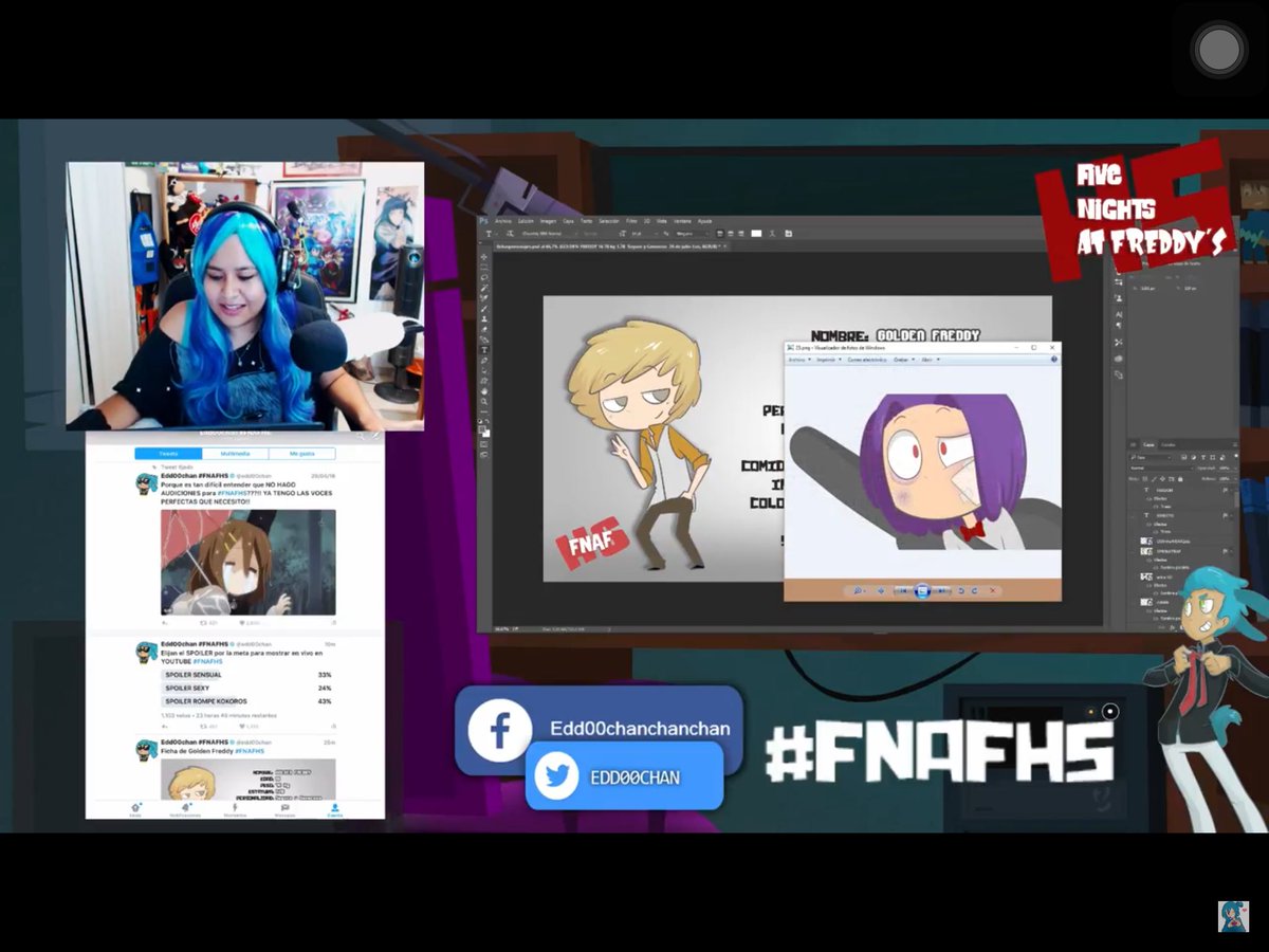 SpringDarkGamer's tweet image. PINCHI @edd00chan QUIEN LASTIMO AMI BROTHER PARA PARTILE LA MADRE DESEGURO FUISTE TÚ @Tricker_FD 👿👿👿😱😱 #FNAFHS