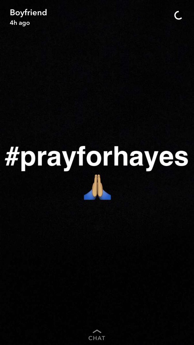 #PrayForHayes