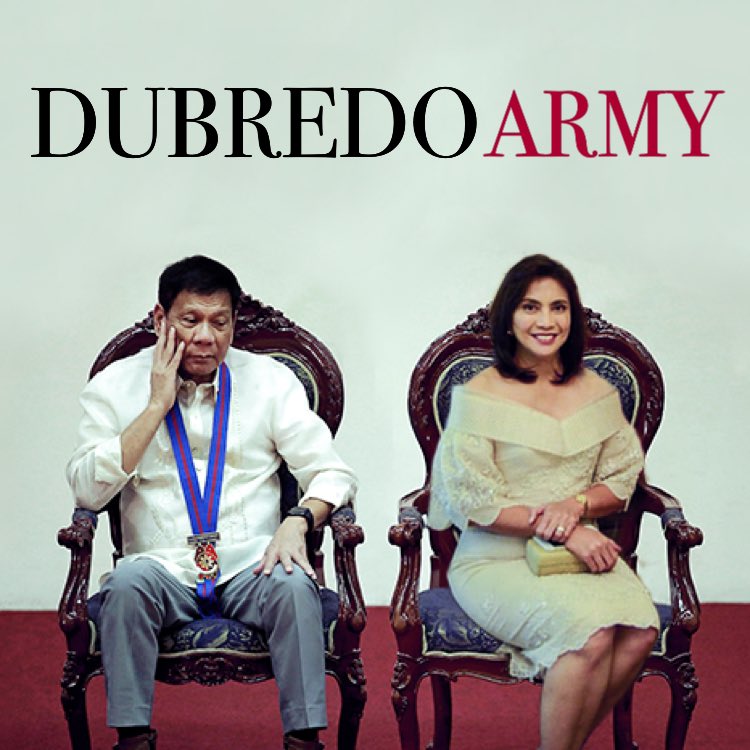 Duterte_Robredo's tweet photo. New #Dubredo icon for our royal leaders. ❤️💛 https://t.co/NBMjlRVRH7