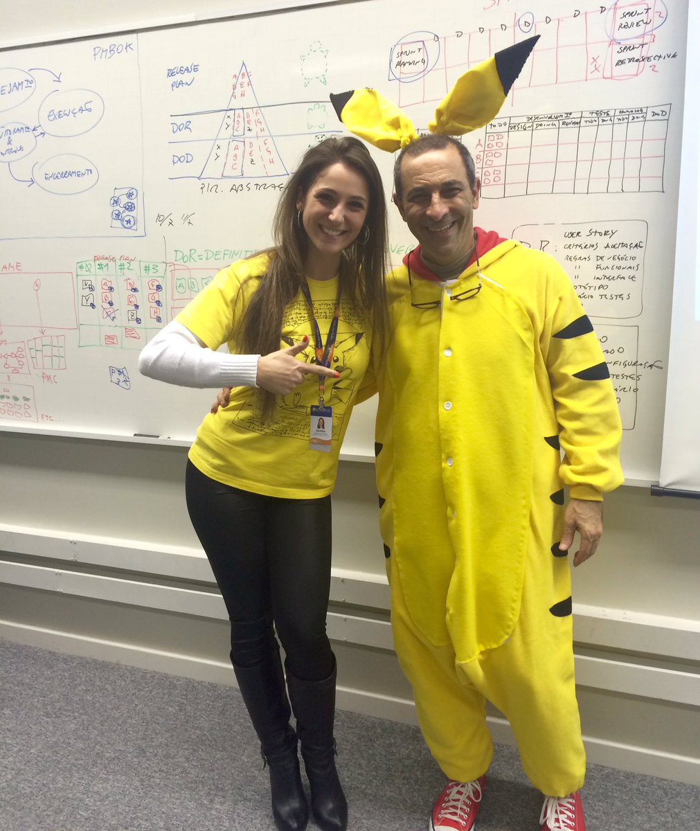 M_Bellenzier's tweet image. O mini-curso SCRUM ministrado por esse Pokemon!
O grande culpado pela minha paixão por agilidade!
#agile #dbserver