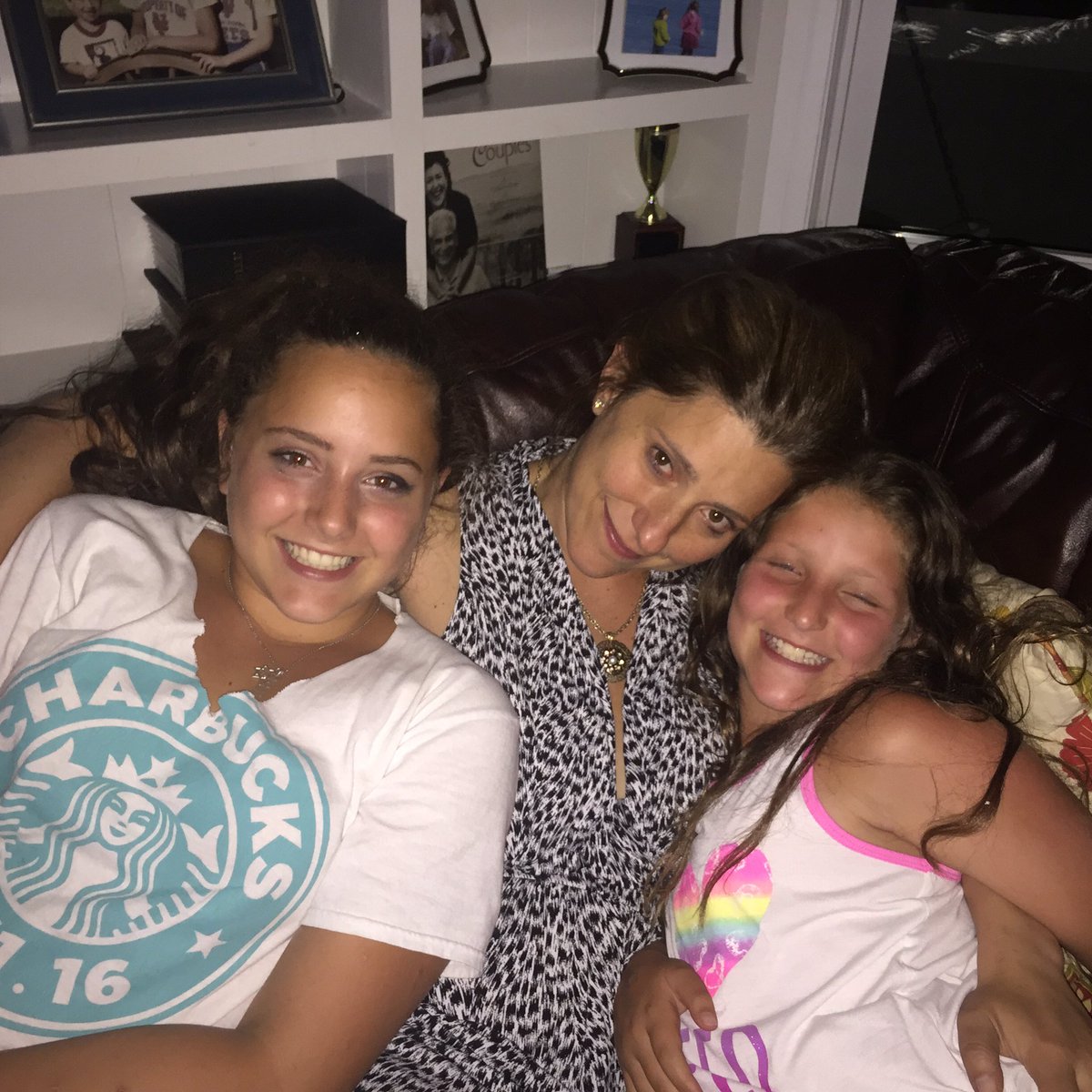 Watching <a href="/HillaryClinton/">Hillary Clinton</a> accept the nomination. May all girls grow up to know they can do anything! #DNCinPHL