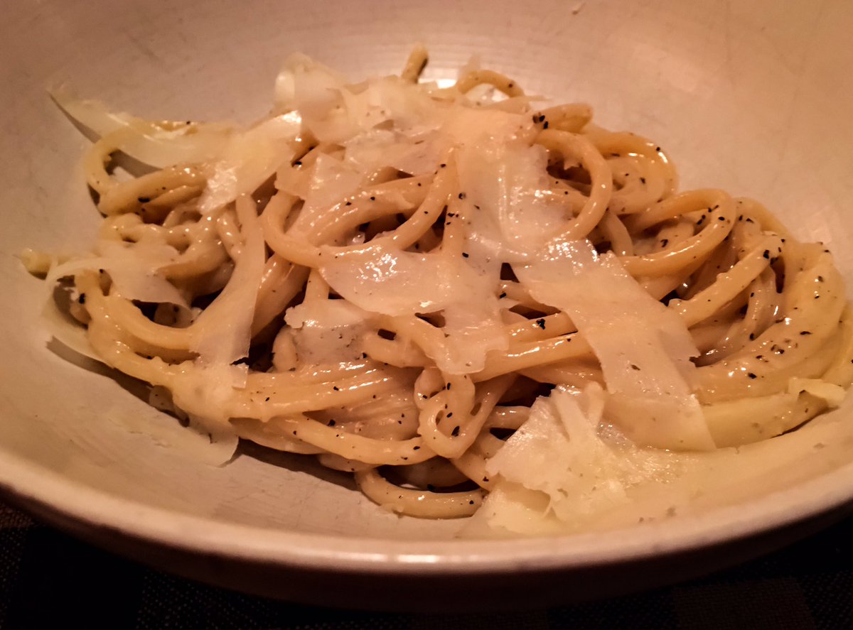 If you know me you know I'm a #cacioepepe connoisseur &amp; <a href="/ChefJSmillie/">Justin Smillie</a>'s at <a href="/upland_nyc/">Upland NYC</a> is def one of the best in NYC