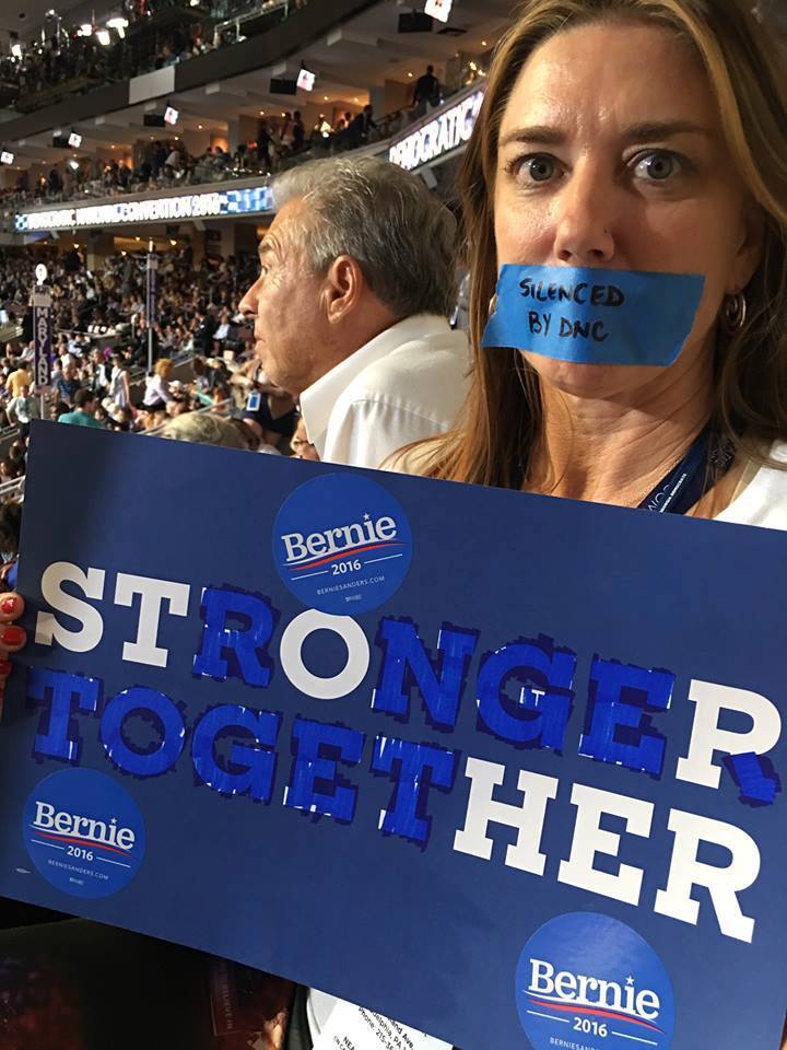 How Bernie Sanders supporters reacted to Hillary Clinton's speech