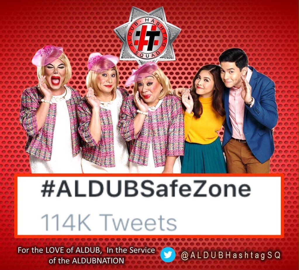 ALDUBHashtagSQ's tweet photo. UPDATE 6:05AM PH TIME
#ALDUBSafeZone
114K Tweets
@jaysondmx @yodabuda @jophie30 @imcr8d4u @ALDUBNation @ALDub_RTeam https://t.co/iuAlcmRpuL