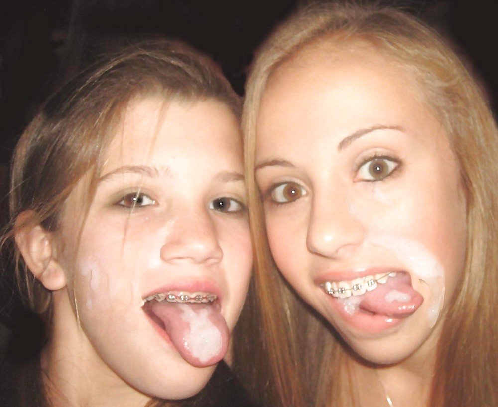 cum on girls with braces