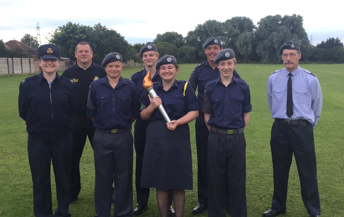 1301 cadets proud to be holding the torch! <a href="/ComdtAC/">Commandant RAF Air Cadets</a> <a href="/aircadets/">RAF Air Cadets</a> <a href="/ACO_RCNORTH/">RC North - ACO</a>