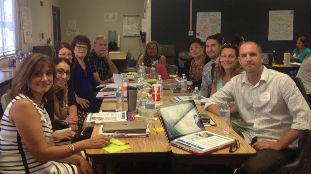 gabllam's tweet photo. Principal cohort learning together @ SDCOE #PLI16 https://t.co/uBY1LCRZKq
