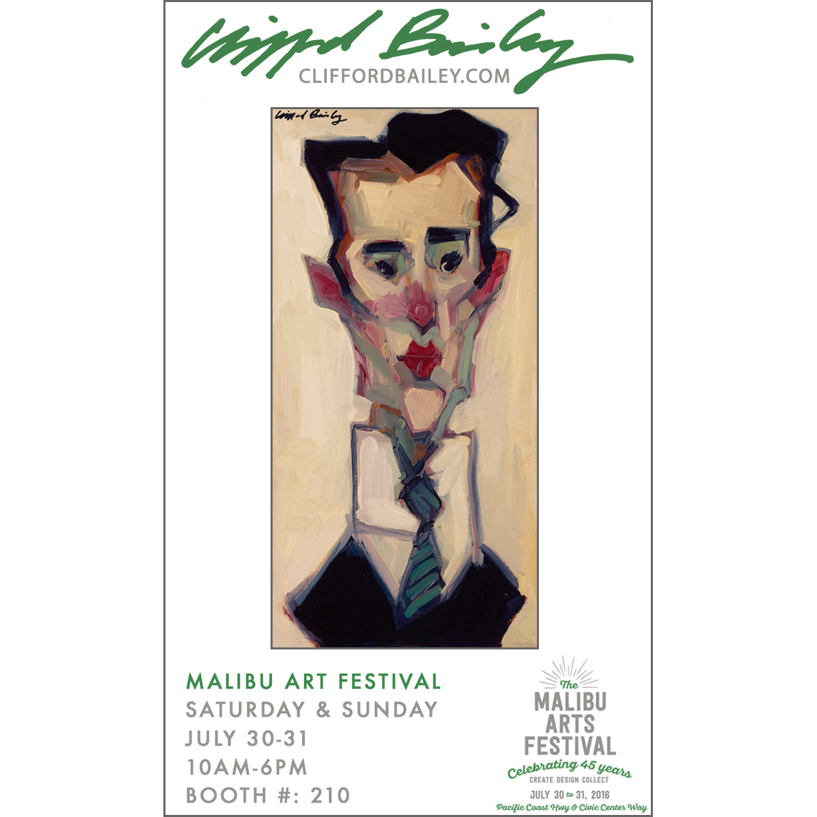 clifford_bailey's tweet photo. MALIBU ART FESTIVAL THIS SAT &amp; SUN. #MAF2016 #MalibuArtsFestival #MalibuArt #Malibu #CliffordBailey #MalibuArt #LA https://t.co/shmvJBWwxI