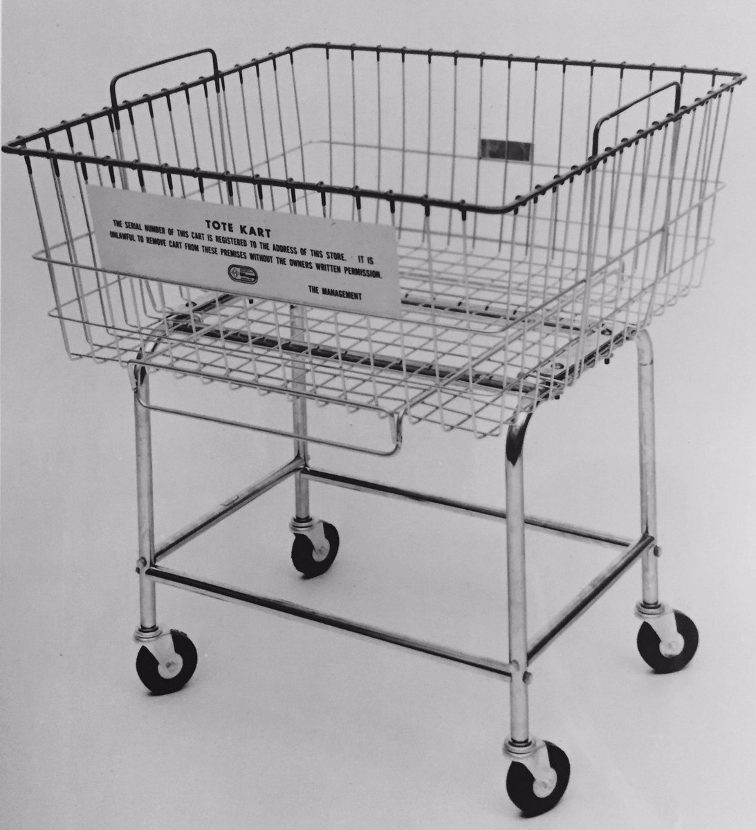 R&amp;B Laundry Cart circa 1956