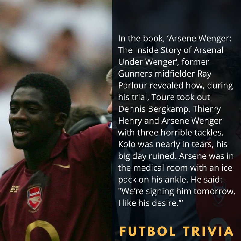 futtrivia's tweet photo. Kolo the legend! https://t.co/mloZX7xvPZ