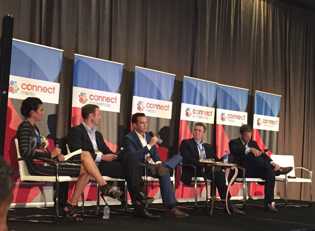 connectCRE's tweet photo. Trammel Crow Company's Chris Tipre " It's about reaching out in this industry. Pay it forward mentality" #ConnectOC https://t.co/bbyPFQE0Fw