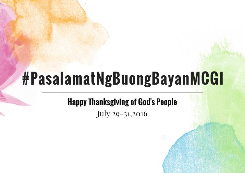 BREAD616's tweet photo. 2Corinto 9:15
Salamat sa Dios dahil sa kaniyang kaloob na di masabi.

#PasalamatNgBuongBayanMCGI https://t.co/5Lzi1ACzuE