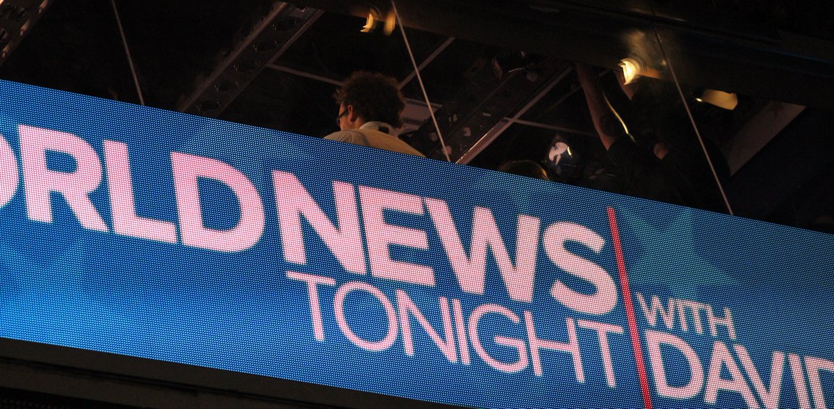 brandonlenoir's tweet photo. Working on the @ABC set at the @DemConvention are @HighPointU's @duxblairwitch74 and Rianah Alexander. #HighPointDEM https://t.co/xfRiTADulk