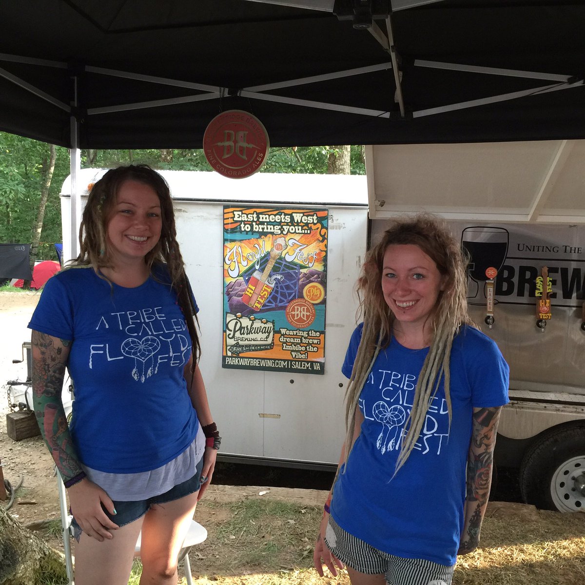 ParkwayBrewing's tweet photo. Now serving #FloydFest High Test! https://t.co/NkdmLVWkW2