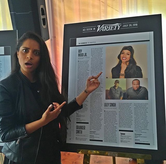 teamsuperAB's tweet photo. #10comicstowatch congrats boo!! So proud of you! Slaying the game in all ways! Acting, comedy, music & love 💋😘 https://t.co/ButDpumxZb