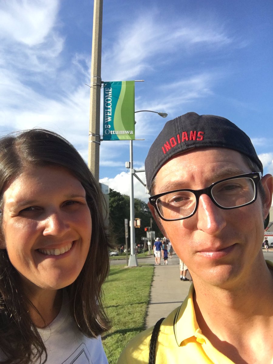 #Ragbrai in Ottumwa! Home to <a href="/TomArnold/">Tom Arnold</a> Lots of bridges!