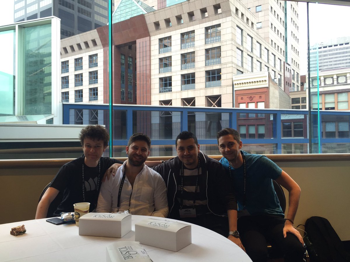 scrubmx's tweet photo. Got to take a pic with the @AltThreeLtd team #laracon https://t.co/lYzVPxcHfE